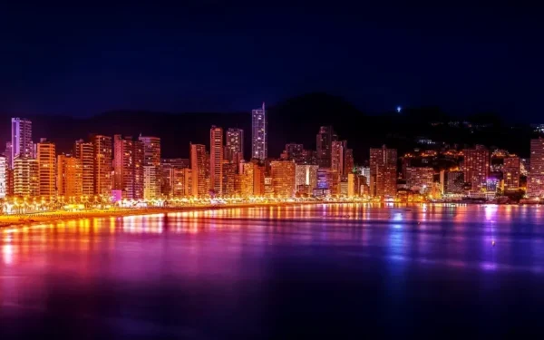 Alternative view of Benidorm